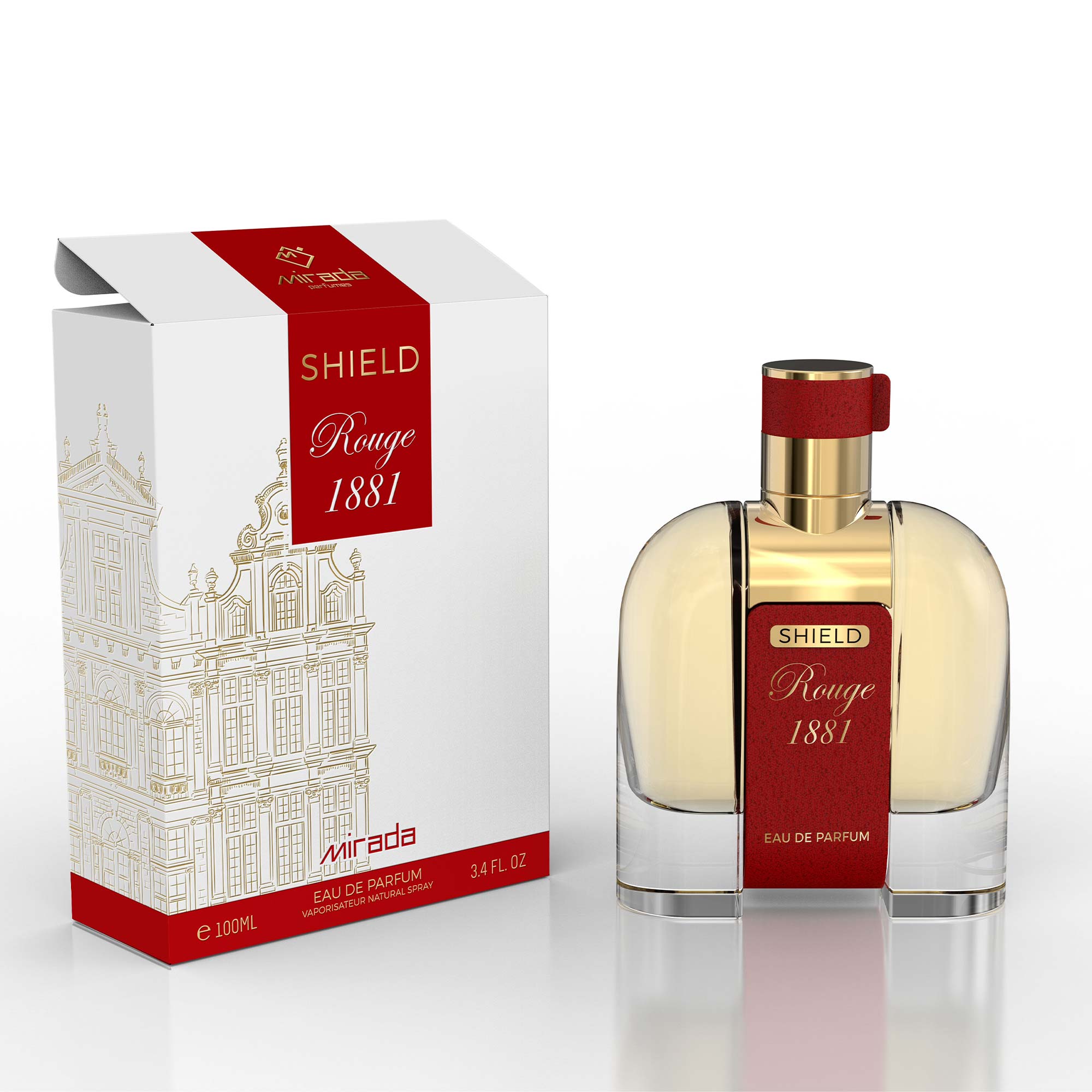MIRADA SHIELD ROUGE 1881 EDP